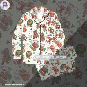 Looking Like a Snack Gus Gus Christmas Pajama Set