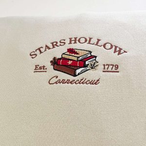 Stars Hollow Connecticut Embroidered Shirt