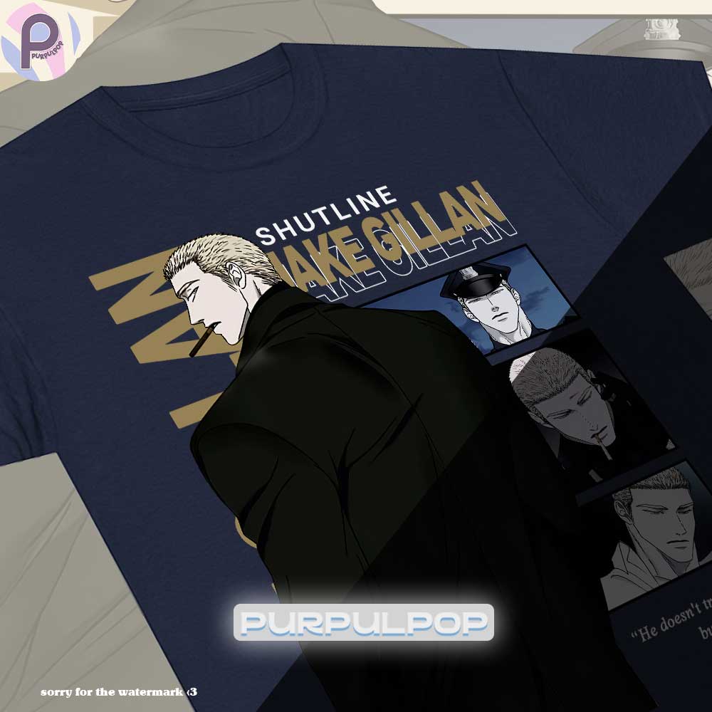 Jake Gillan Shutline Frame Manhwa BL Shirt Jake Gillan Shutline Frame Manhwa BL Shirt