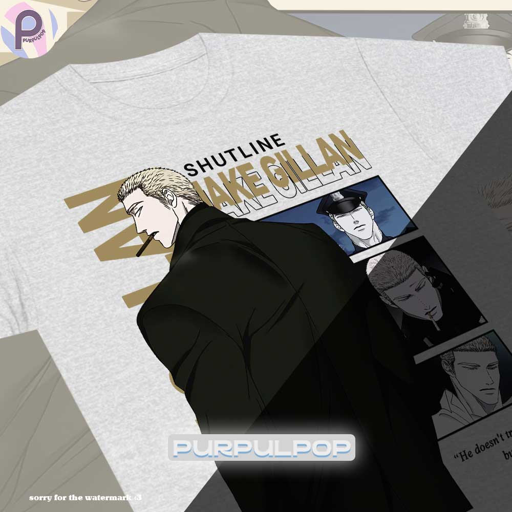 Jake Gillan Shutline Frame Manhwa BL Shirt Jake Gillan Shutline Frame Manhwa BL Shirt