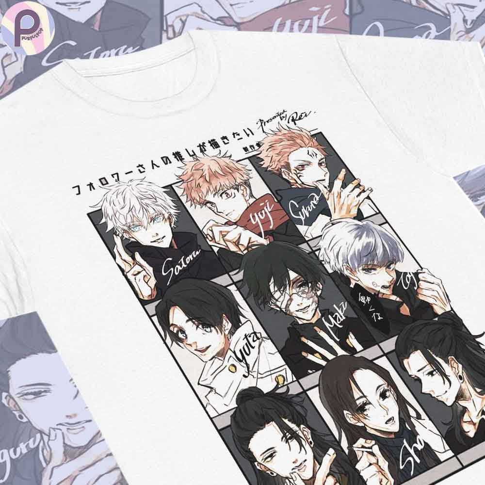 Jujutsu Kaisen Art Anime Manga Shirt Jujutsu Kaisen Art Anime Manga Shirt