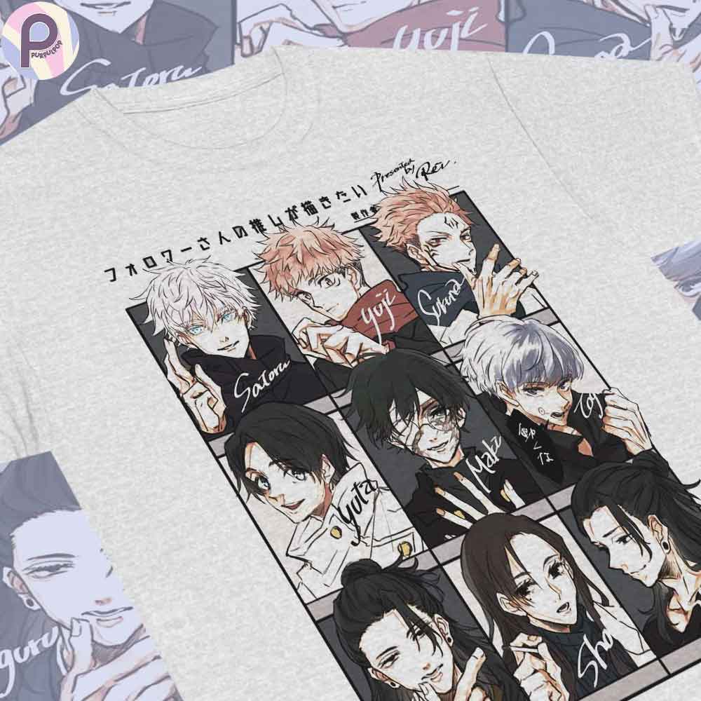 Jujutsu Kaisen Art Anime Manga Shirt Jujutsu Kaisen Art Anime Manga Shirt