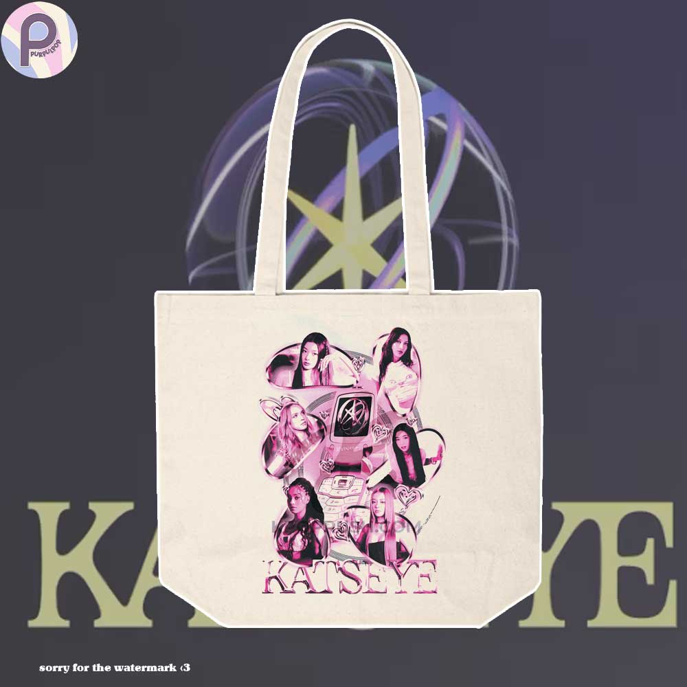 Katseye Y2K Beautiful Chaos Merch Tote Bag Katseye Y2K Beautiful Chaos Merch Tote Bag