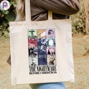 Nightmare Before Christmas Tote Bag