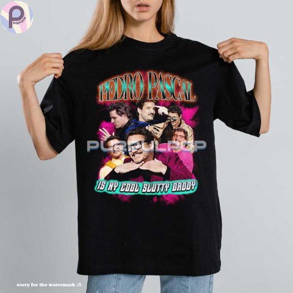 Pedro Pascal Cool Slutty Daddy Vintage Shirt