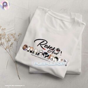 Roses and Champagne Manhwa Character Shirt