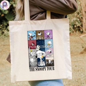 The Snoopy Tour Tote Bag