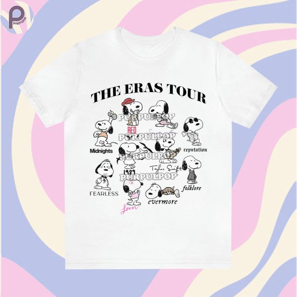 Snoopy The Eras Tour Shirt