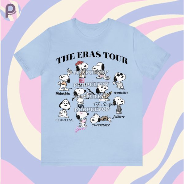 Snoopy The Eras Tour Shirt