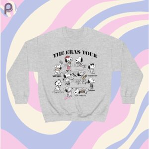 Snoopy The Eras Tour Sweatshirt Hoodie