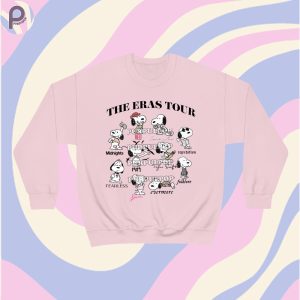 Snoopy The Eras Tour Sweatshirt Hoodie