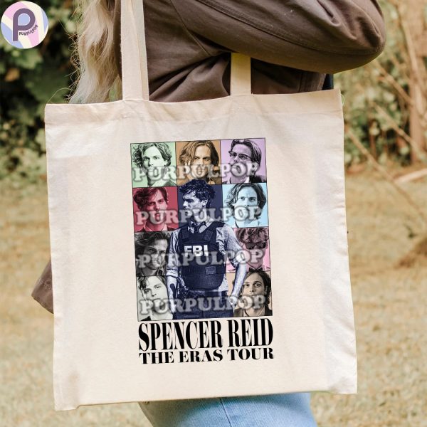 Spencer Reid Eras Tour Tote Bag