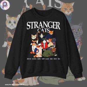 Stranger Things Cats Season 5 Shirt