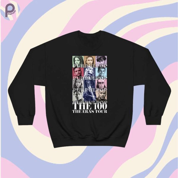 The 100 The Eras Tour Sweatshirt Hoodie