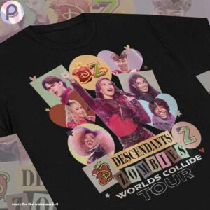 Descendants Zombies World Tour 2025 Shirt