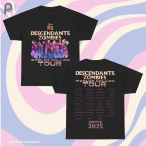 Descendants Zombies World Tour 2025 Shirt