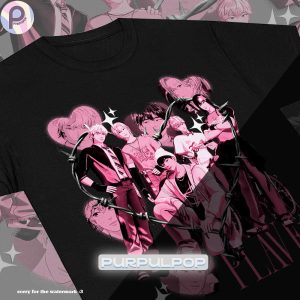 Plave Kpop Boy Group Heart Y2K Shirt
