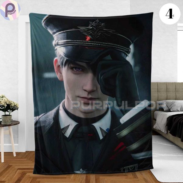 Caleb Love and Deepspace Fleece Blanket