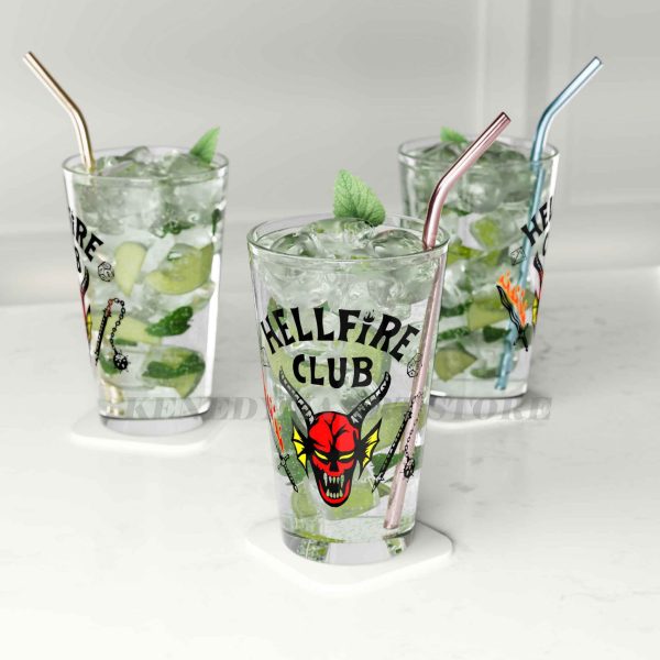 Stranger Things Hellfire Club Pint Glass