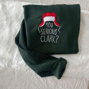You Serious Clark Embroidered Shirt