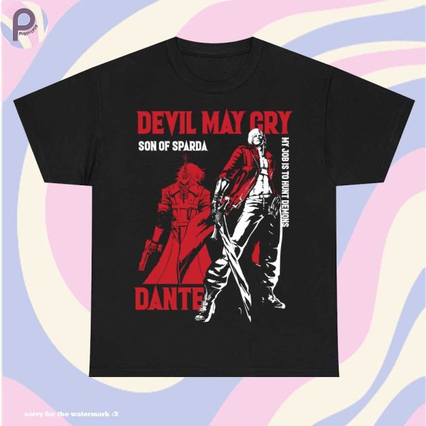 Devil May Cry Danta Anime Son of Sparda Shirt