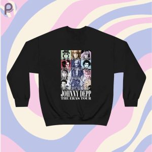 Johnny Depp Eras Tour Sweatshirt Hoodie