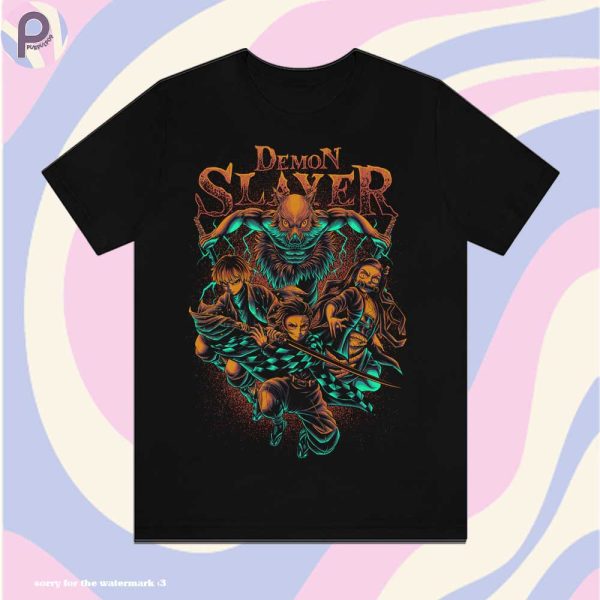 Demon Slayer Kitmesu No Yaiba Character Shirt