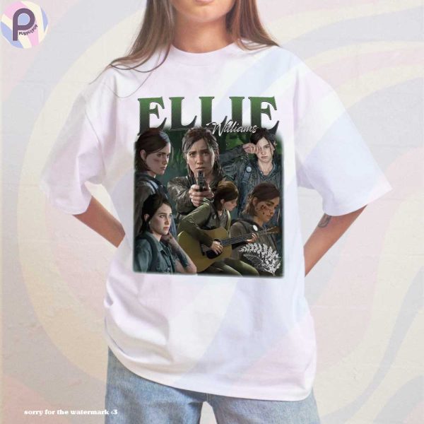 Ellie Williams The Last Of Us Shirt