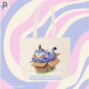 Derpy Tiger Bird Kpop Demon Hunters Tote Bag