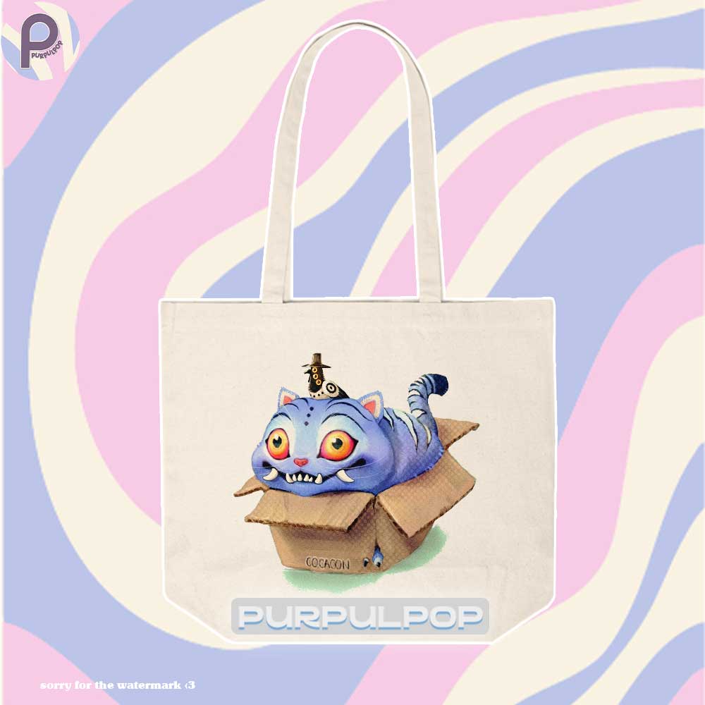 Derpy Tiger Bird Kpop Demon Hunters Tote Bag Derpy Tiger Bird Kpop Demon Hunters Tote Bag