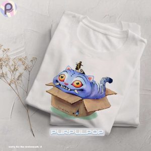 Derpy Blue Tiger and Bird Kpop Demon Hunters Shirt