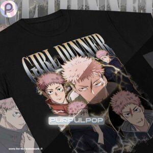 Yuji Itadori Jujutsu Kaisen Girl Dinner Shirt
