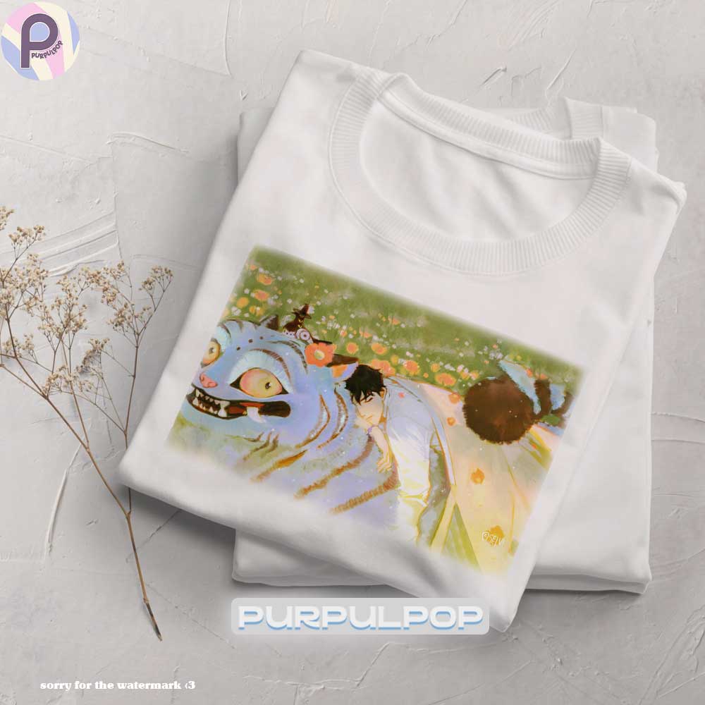 Jinu and Derpy Tiger Kpop Demon Hunters Shirt Jinu and Derpy Tiger Kpop Demon Hunters Shirt