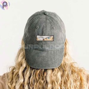 Gojo Blue Eyes JJK Embroidered Washed Hat