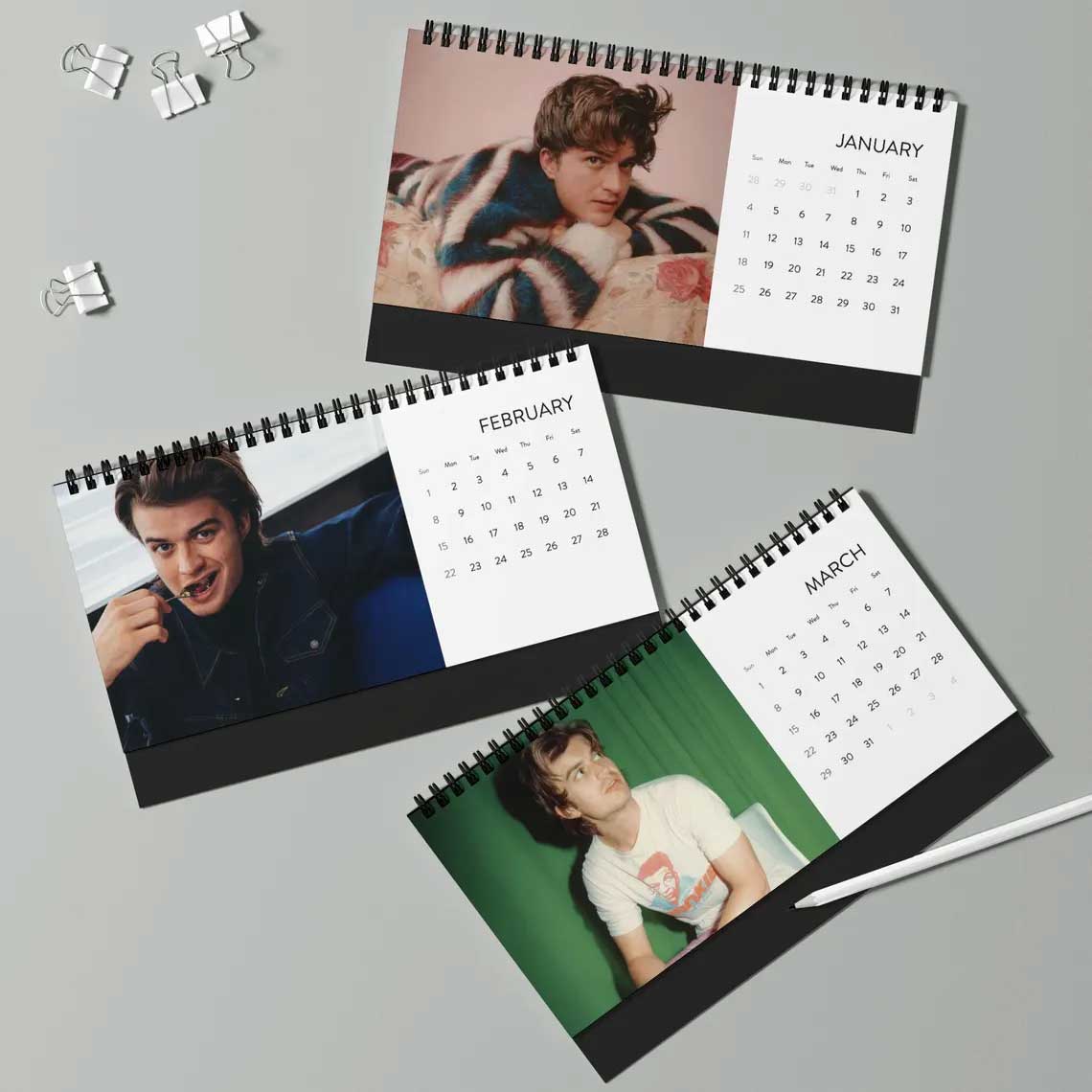Joe Keery Djo Steve Harrington 2026 Calendar Joe Keery Djo Steve Harrington 2026 Calendar