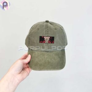 Sukuna Ryomen JJK Embroidered Washed Hat