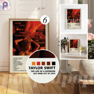 Taylor Swift The Life of a Showgirl TS12 Poster