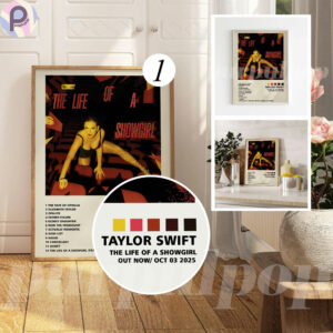 Taylor Swift The Life of a Showgirl TS12 Poster