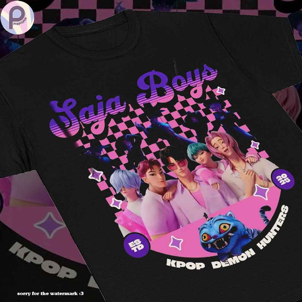 Saja Boys and Derpy Kpop Demon Hunters Shirt Saja Boys and Derpy Kpop Demon Hunters Shirt