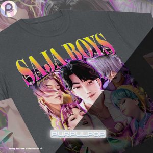 KPop Demon Hunsters Saja Boys Jinu Abs Mystery Romance Baby Shirt