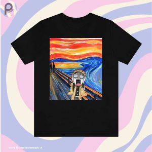 Zenitsu Scream Painting Funny Demon Slayer Shirt