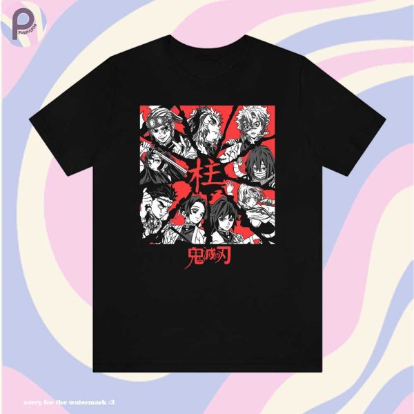 Kitmesu no Yaiba Demon Slayer All Characters Shirt