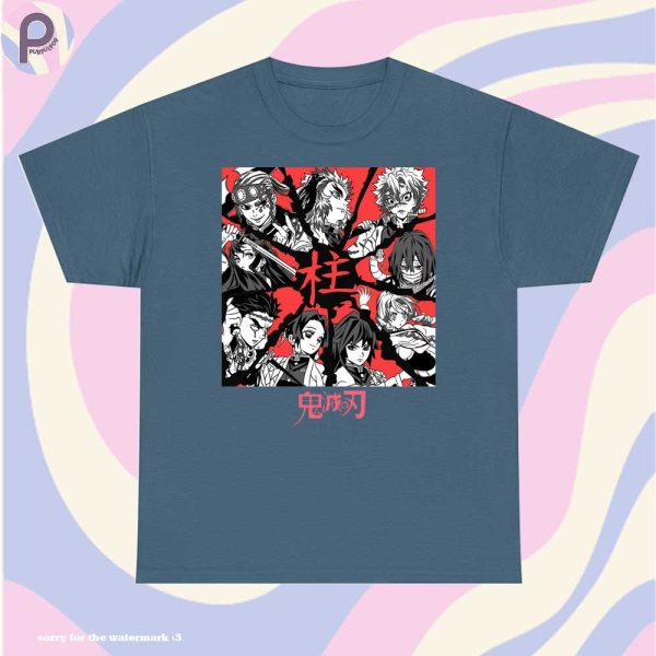 Kitmesu no Yaiba Demon Slayer All Characters Shirt