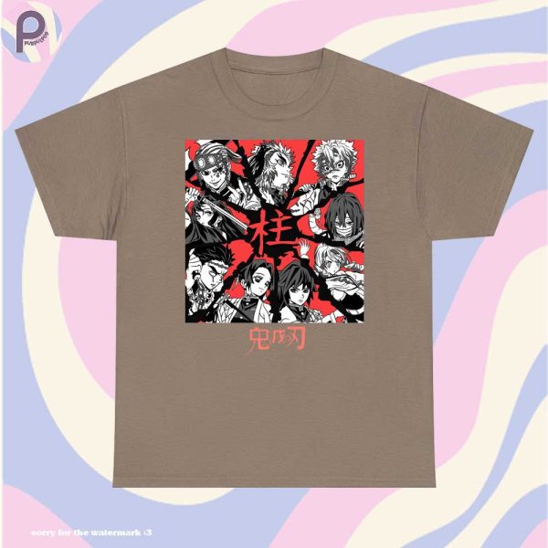 Kitmesu no Yaiba Demon Slayer All Characters Shirt