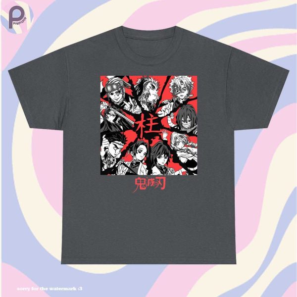 Kitmesu no Yaiba Demon Slayer All Characters Shirt