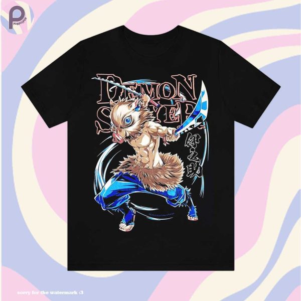 Inosue Vintage Demon Slayer Shirt