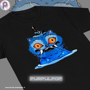 Blue Tiger Kpop Demon Hunters Cute Shirt