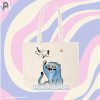 Derpy Tiger and Bird Kpop Demon Hunters Tote Bag
