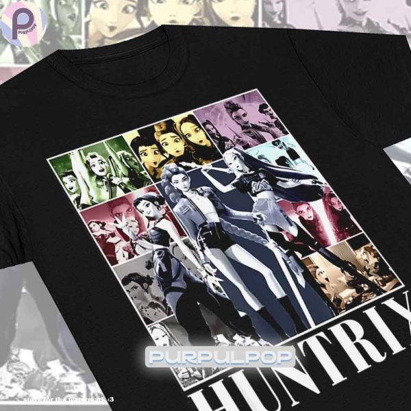 Huntrix Mira Rumi Zoey Eras Kpop Demon Hunters Shirt