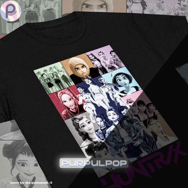 Huntrix Rumi Zoey Mira Kpop Demon Hunters Shirt